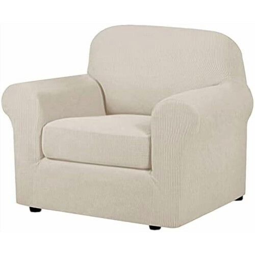 4-Piece Jacquard Sofa Slipcover Set, Stretch Fit