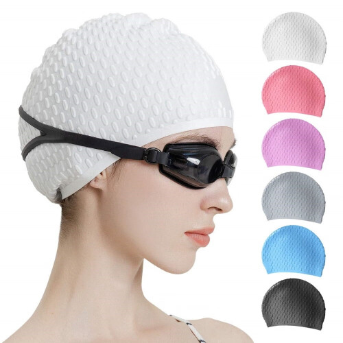 Cuffia da nuoto in silicone per uomo e donna