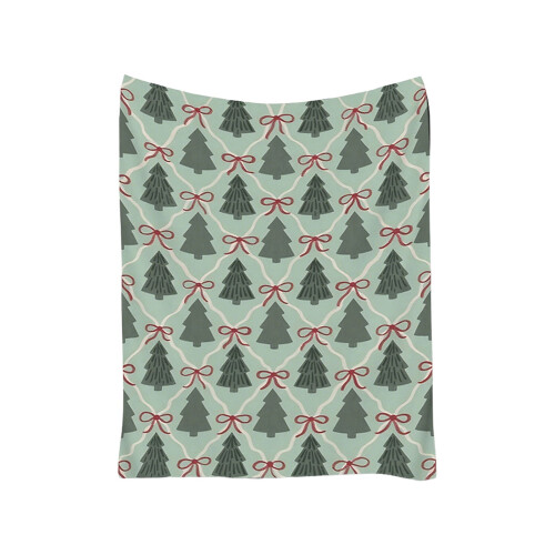 Plaid de Noël en flanelle 150 x 200 cm 1