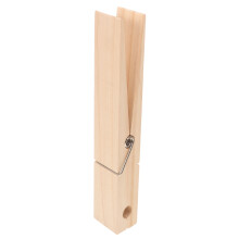 Jumbo houten wasknijper, naturel hout, 1 stuk