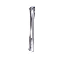 Pinze a pinza in acciaio inox per matrimoni, ghiaccio, caramelle, feste, cucina, sala da pranzo, argento