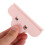 Voedselsluitclips roze ABS-plastic 10x5x1cm 5