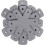 Pan Protector Set of 12 – 4 Sizes, Thick Felt Divider Pads 1