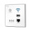 LAN Network Switch with WPS Encryption, USB Socket & WiFi AP – Compatible with Mewmewcat In-Wall Switch 1
