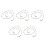 5Pcs Multifunctional Beaded Glasses Chain Strap for Mask and Eyeglass 6
