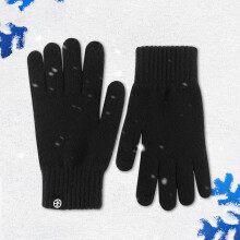 Luvas de inverno tricotadas em lã para adultos,