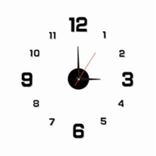 Luminous Wall Clock Digital Clock Wall Stickers Wall Clock For Living Room Home Decor Removable Modern Design Easy To Install