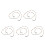 5Pcs Multifunctional Beaded Glasses Chain Strap for Mask and Eyeglass 8
