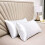 Satin Body Pillowcase Queen Size, Gold Leopard Print, 1 Pack 1