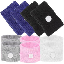 Anti-Übelkeits-Armband – 5 Paar Armbänder gegen Reiseübelkeit für Schwangere und Erwachsene, Armbänder gegen Seekrankheit für See-, Auto- und