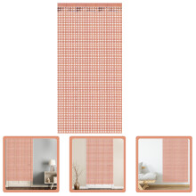 Worgeous Fringe Curtain Rustic Style Rose Gold Pet 1 Set