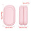 Oplaadbare handwarmer, roze, draagbaar, snel opwarmend 4