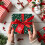 Conjunto de Papel de Embrulho de Natal e Caixas de Presente DIY 1