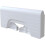 Tabouret de toilette pliable blanc 20 cm 2