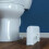 Tabouret de toilette pliable blanc 20 cm 5