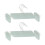 OUNONA Adjustable Pants Hangers – 10 Pack 1