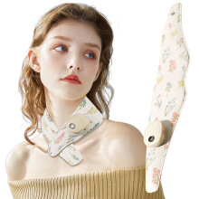 Cachecol térmico de grafeno com fecho magnético, 3 níveis de aquecimento, elastano, aquecedor cervical e corretor postural — compatível com