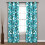 Floral Sheer Curtains, Polyester, 52" x 84", Pair 1