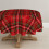 Christmas Tablecloth 70x70 Inch Round Polyester 1