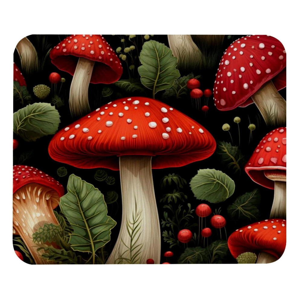 Mushroom Mouse Pad Rubber Gaming And Office Use 9152228875869
