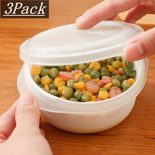 PP Airtight Food Storage Containers 3-Pack
