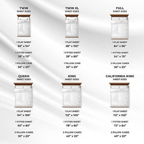 Lakanset i egyptisk bomull, percale, 350TC, dubbel 1