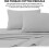 Lakanset i egyptisk bomull, percale, 350TC, dubbel 4