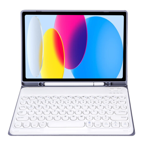Θήκη πληκτρολογίου για συμβατότητα με Samsung Galaxy Tab S9FE10.9", Μαγνητικό αποσπώμενο 1