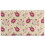Χαλί πόρτας Pioneer με floral print, πλενόμενο αντιολισθητικό χαλάκι εσωτερικού χώρου, 1