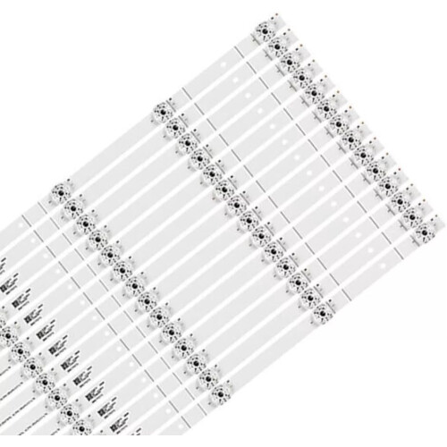 14 kpl LED-taustavalonauhoja Hisense75H6510G:lle 2