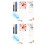 2Sets Schrijfboard Met , Multifunctioneel Desktop Whiteboard 7