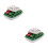 2Sets Kinderspeelgoed Trekboot Vrachtmodel Groen Interactief Educatief 5