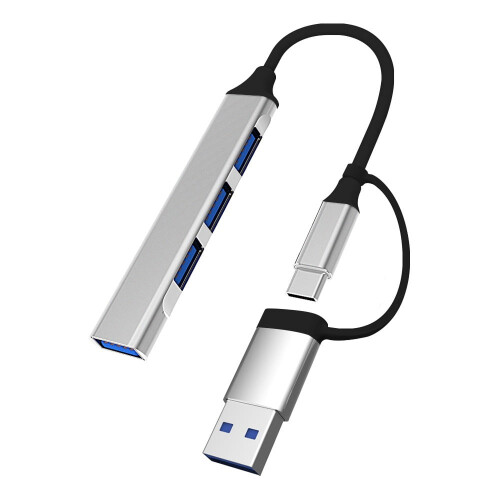 Σταθμός σύνδεσης USB-C με 5 θύρες για αξεσουάρ φορητού υπολογιστή