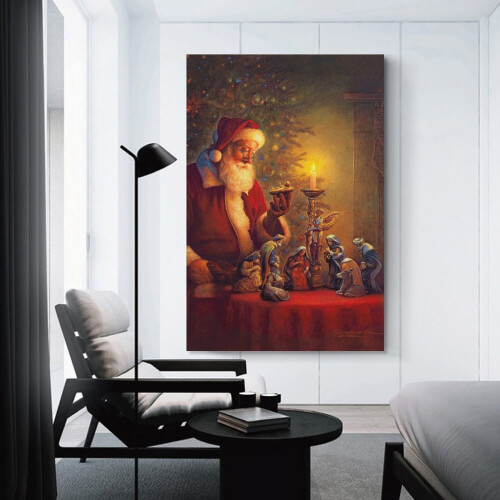 Greg Olsen Julens anda Poster 20x30 cm 2