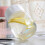 Glass mini water bottle cute design 150ml 8