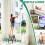 3-Step Folding Ladder, Steel, 330 lb Capacity 4