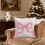 Valentinsdagssløyfepute rosa 43 cm 6