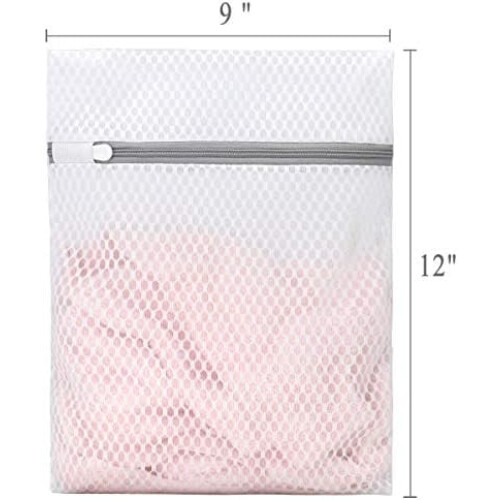 3er-Pack robuste Wäschesäcke aus Wabennetz, 40 x 50 cm 1
