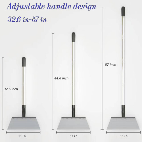 Kraftig hagespade 54" stål flat spade 2