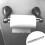 Rustfrit stål fjeder toiletpapirstang 5