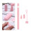 Funda protectora de silicona rosa para Apple Pencil 2