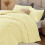 Fleece Twin Comforter Set Yellow 1 Pillowcase 4