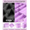 Set di 25 organizer per cassetti in plastica viola 5