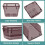 Set di organizer per cassetti in plastica trasparente – 25 pezzi, 4 misure 2