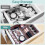 Set di organizer per cassetti in plastica trasparente – 25 pezzi, 4 misure 3