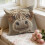 Kussenhoes met koeienprint, polyester, 45x45 cm 2