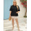 Γυναικεία μπλουζάκια μεγάλων μεγεθών, oversized μπλουζάκια, καλοκαιρινά τοπ με μισά 4