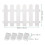 4 Pcs Flowerbed Borders Interior Decorative Fence 2