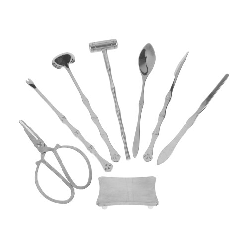 5Sets Silber Krabbentools Und Gabeln Für Heimgebrauch 1
