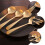 2pcs Decorative Brass Porridge Spoons Tableware for Home 4